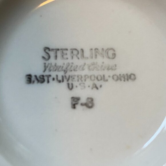 Sterling Vitrified China dish - Picture 3 of 3